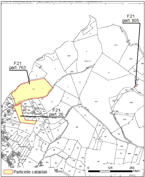 Cicerale – particelle catastali della (pf5)