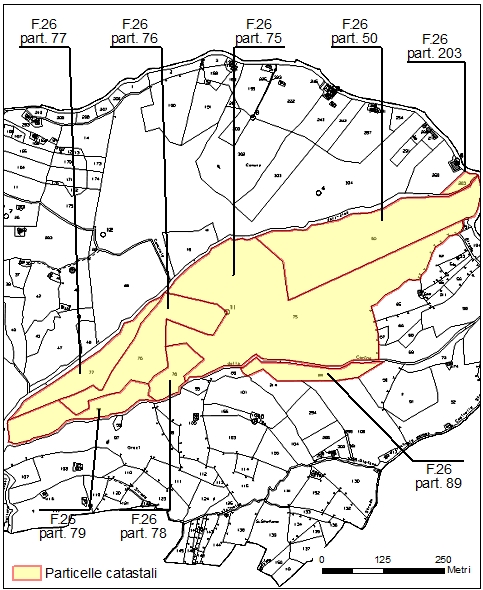 Cicerale – particelle catastali della (pf6)
