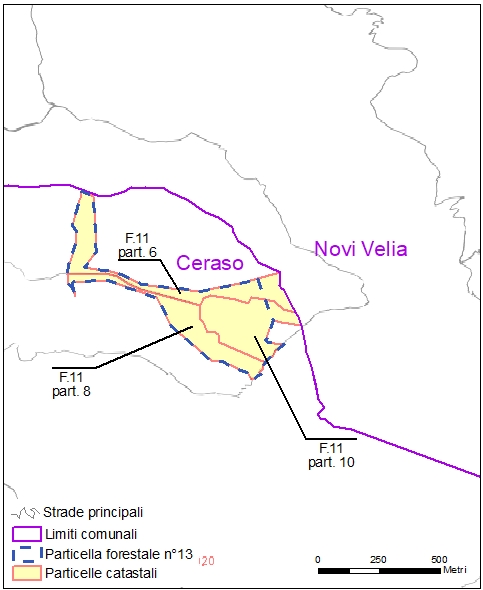 Ceraso – Novi Velia – particelle catastali (pf13)