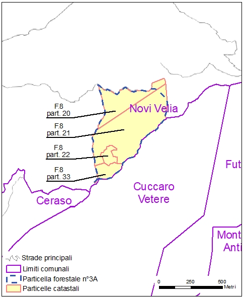 Ceraso – Novi Velia – particelle catastali (pf3A)