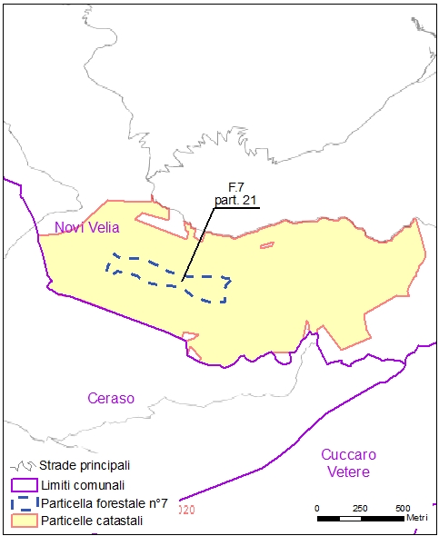 Ceraso – Novi Velia – particelle catastali (pf7)