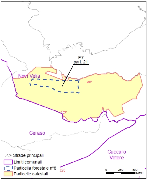 Ceraso – Novi Velia – particelle catastali (pf8)